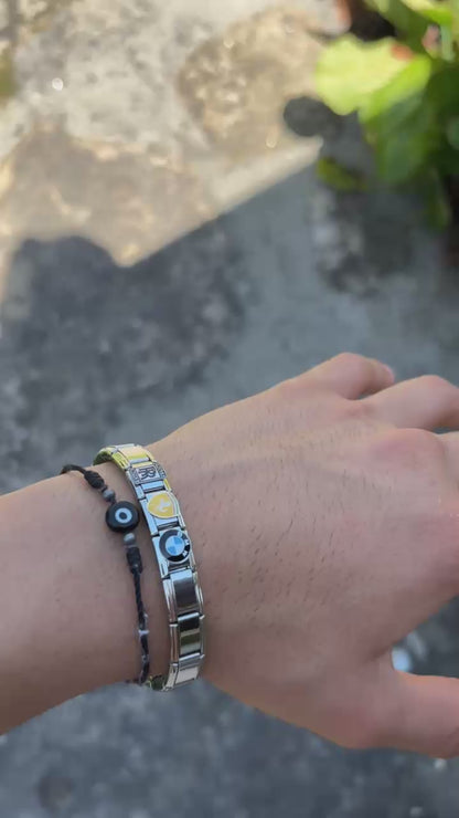 ITALIAN CHARMS CON EMBLEMAS DE CARROS DE LUJO